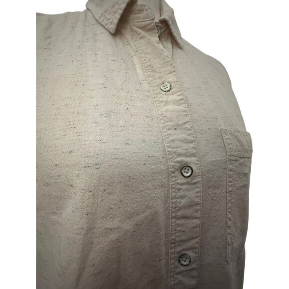 Madewell Rainbow Flecked Button Down, Size Small - Picture 3 of 7